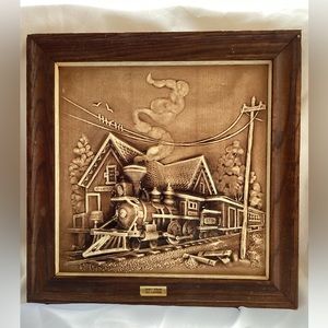 Vintage Early Steam Locomotive BlowMold 3D picture by Miller Studio